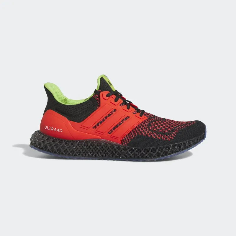 adidas Ultra adidas 4D Core Black / Bright Red / Semi Solar Green (HP9737)