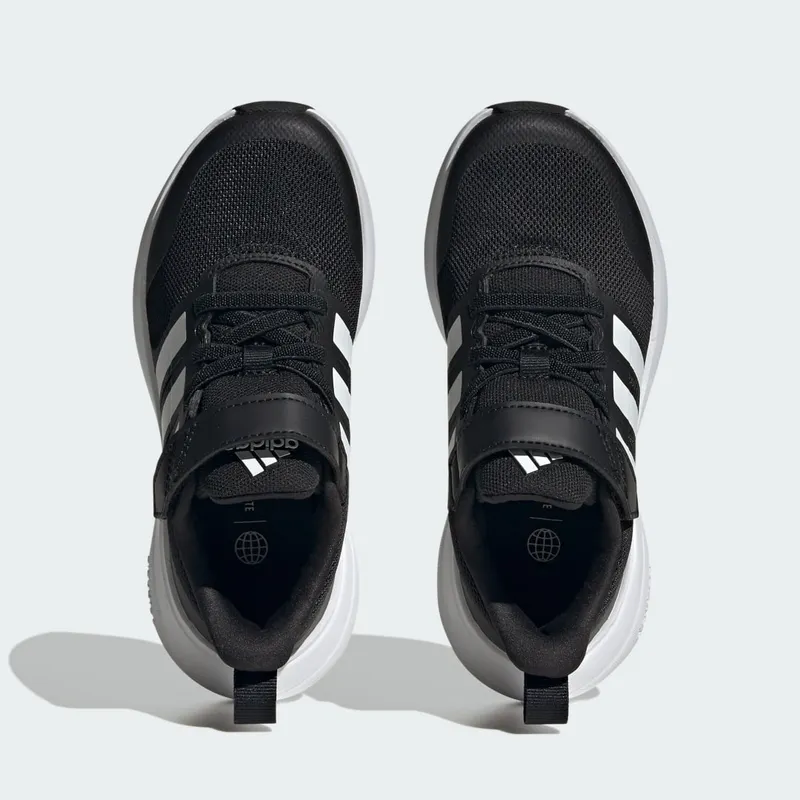 adidas FortaRun 2.0 Cloudfoam met Elastische Veters en Klittenband Core Black / Cloud White / Core Black (IG5387)