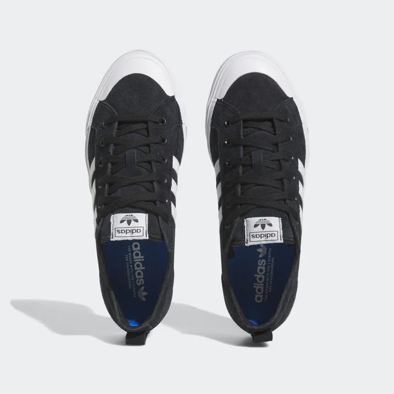 adidas Nizza Low ADV Core Black / Cloud White / Cloud White (HQ3632)