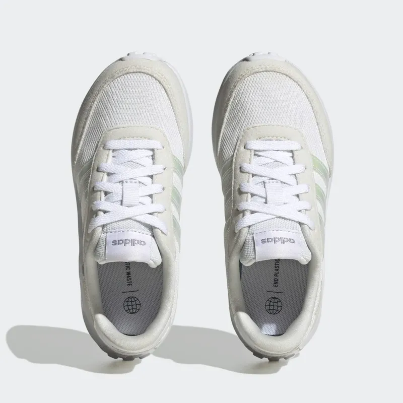 adidas Run 70s Cloud White / Silver Metallic / Core Black (HR0295)