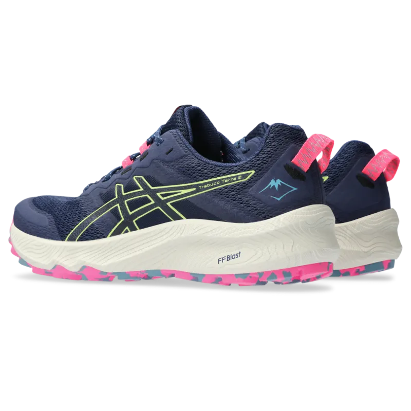 Asics Trabuco Terra 2 Deep Ocean/Lime Green (1012B427.400)