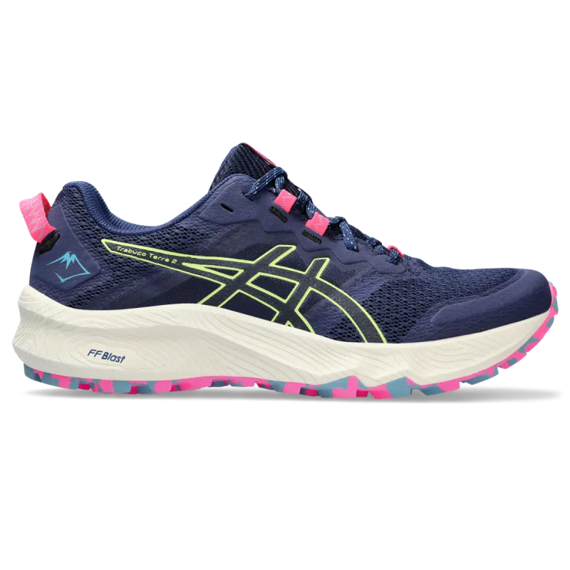 Asics Trabuco Terra 2 Deep Ocean/Lime Green (1012B427.400)