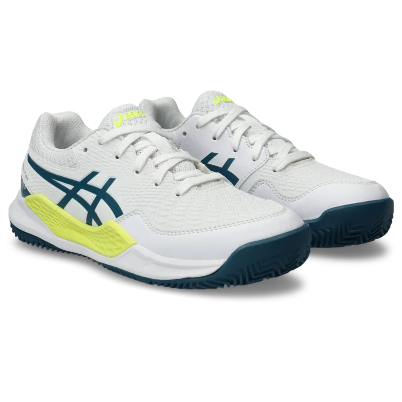Asics Gel-resolution 9 Gs Clay White/Restful Teal (1044A068.102)