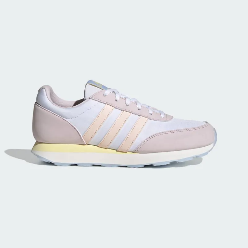 adidas Run 60s 3.0 Lifestyle Hardloopschoenen Cloud White / Wonder Quartz / Blue Dawn (ID1853)