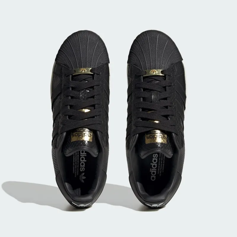 adidas Superstar XLG Core Black / Core Black / Gold Metallic (IE5195)