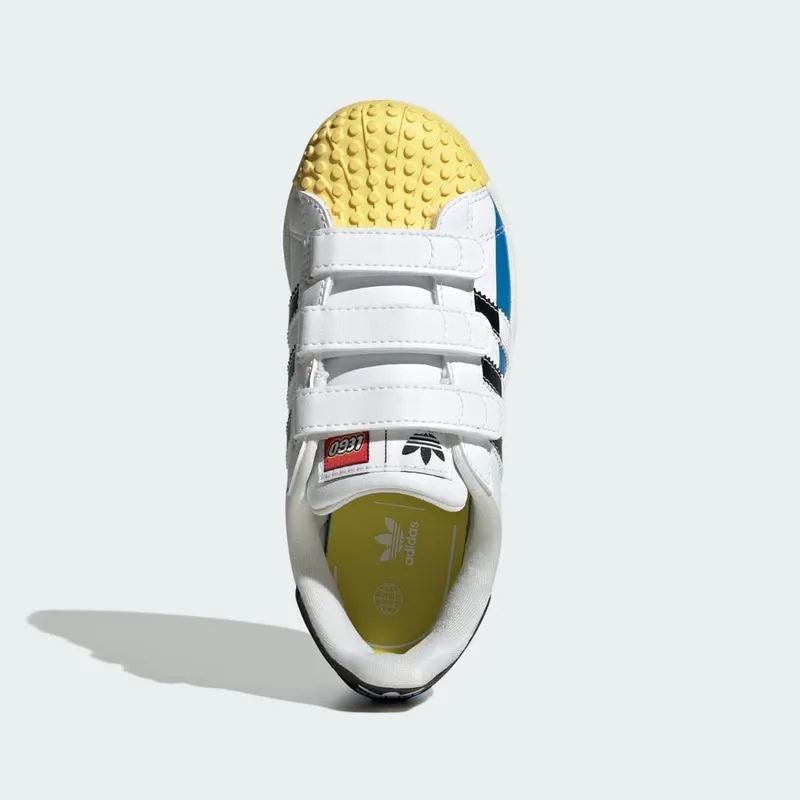 Adidas Superstar x LEGO® Cloud White / Core Black / Bright Blue (IF2911)