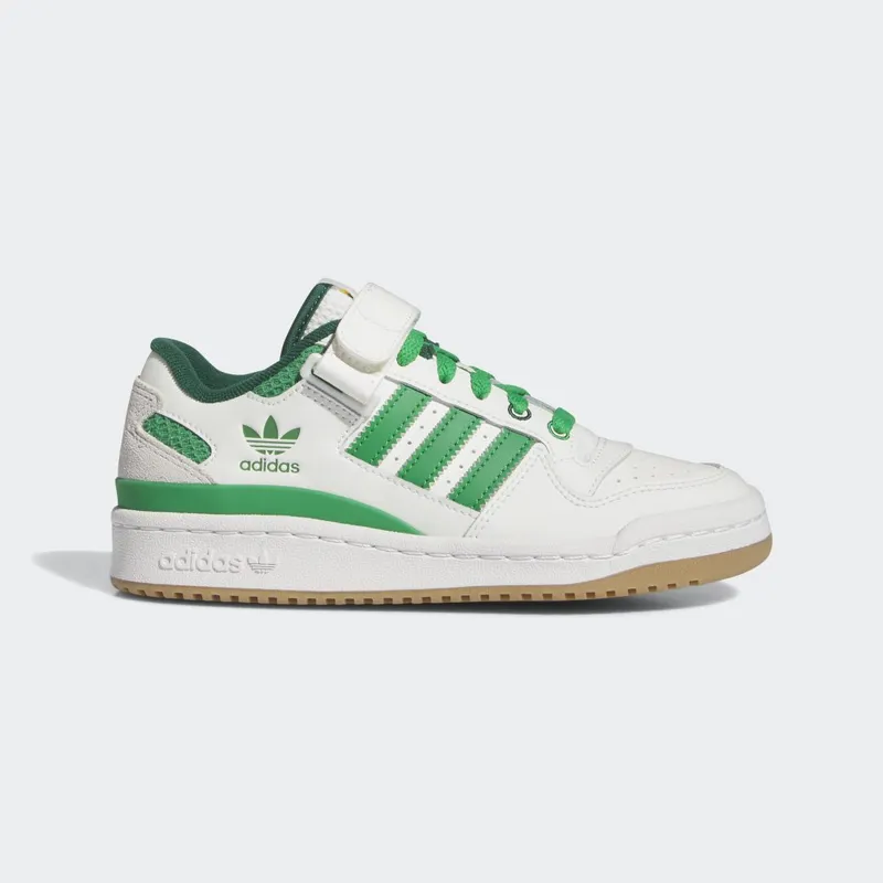 adidas Forum Low Cloud White / Green / Gum (IF2680)
