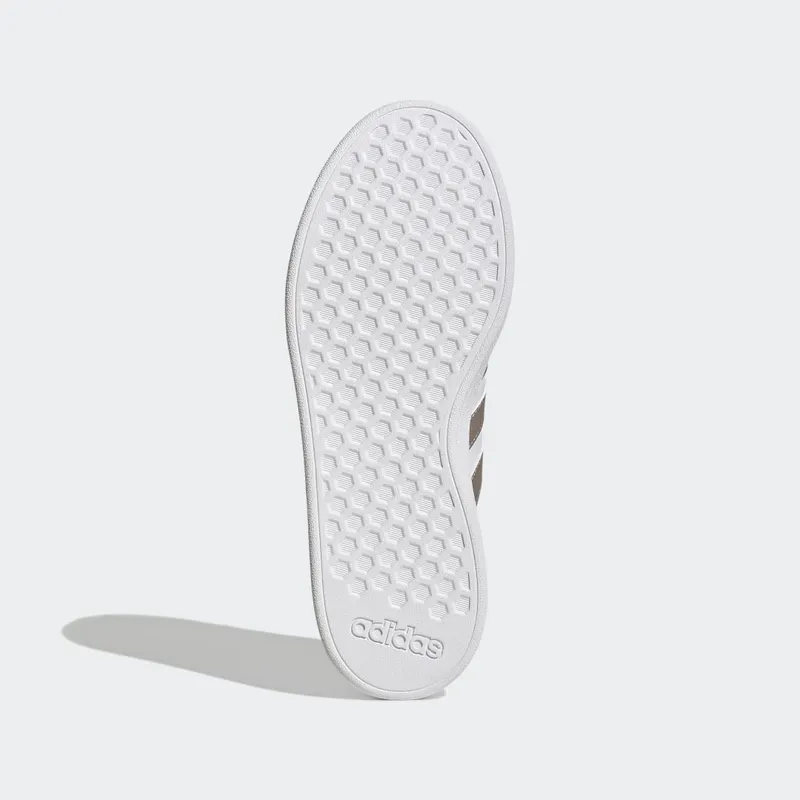 adidas Grand Court TD Casual White / Platinum Metallic / Cloud White (GW9263)