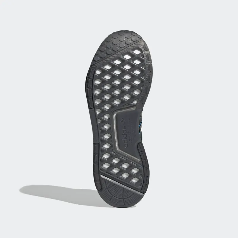 adidas NMD_R1 V3 Shoes Core Black / Pulse Blue / Grey Six (HQ6637)