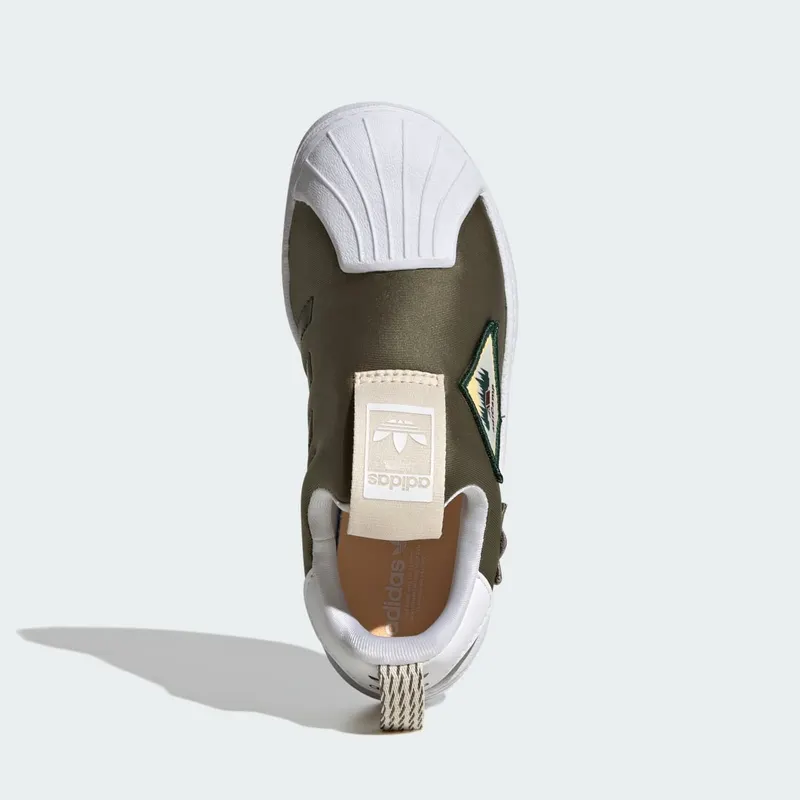 adidas Superstar 360 Shoes Kids Olive Strata / Cloud White / Wonder White (ID9717)