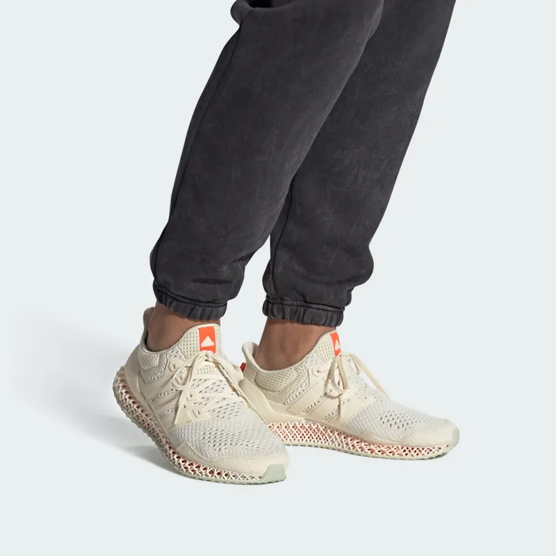adidas Ultra 4D Wonder White / Wonder White / Impact Orange (IF0307)