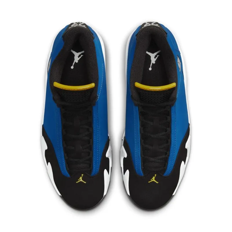 Air Jordan 14 ‘Laney’ Varsity Royal / Black-Varsity Maize-White (487471-407)