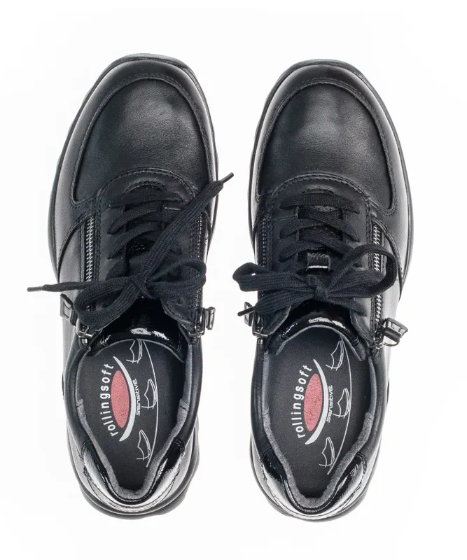 Gabor Lage sneakers Zwart (36.968.57)