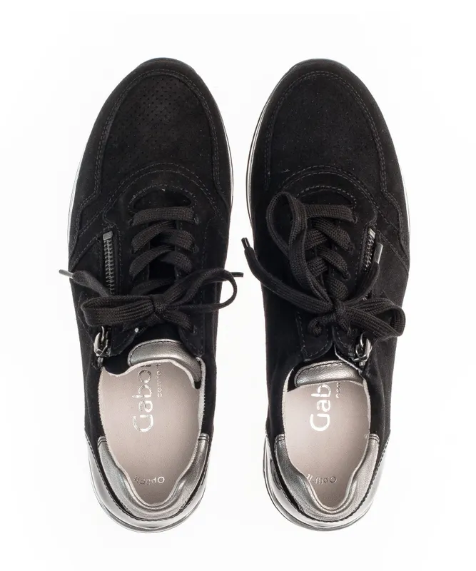 Gabor Lage sneakers Zwart (06.528.87)