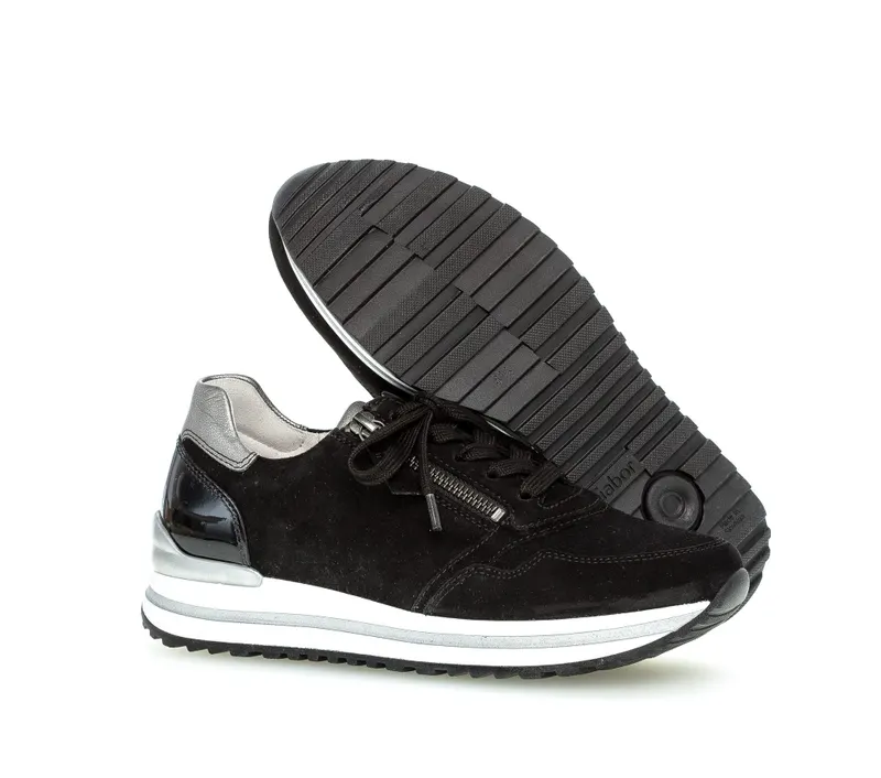 Gabor Lage sneakers Zwart (06.528.87)