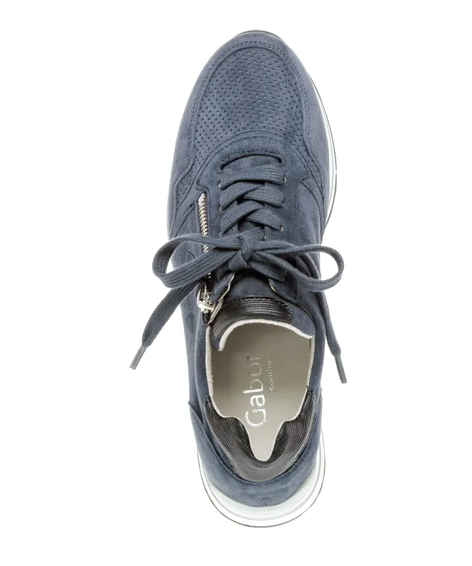 Gabor Lage sneakers Blauw (26.528.26)