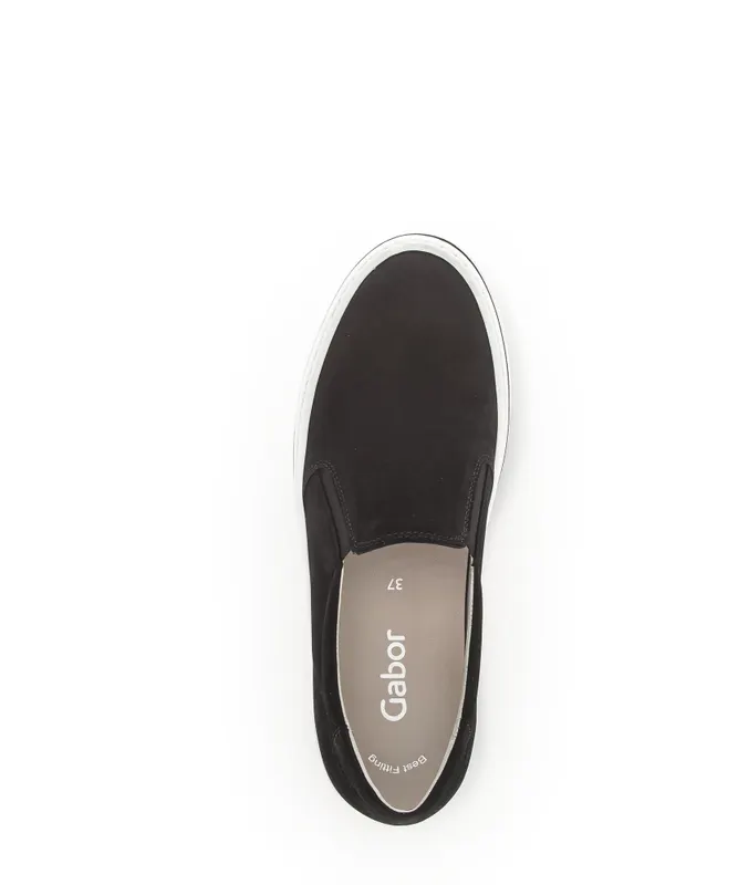 Gabor Lage sneakers Zwart (23.265.17)