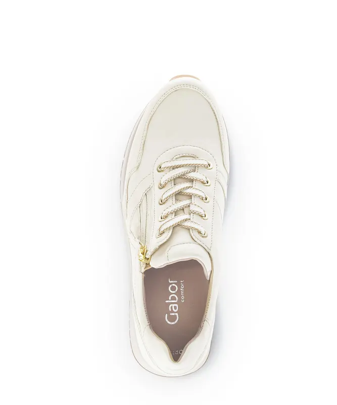 Gabor Lage sneakers Crème (26.448.21)