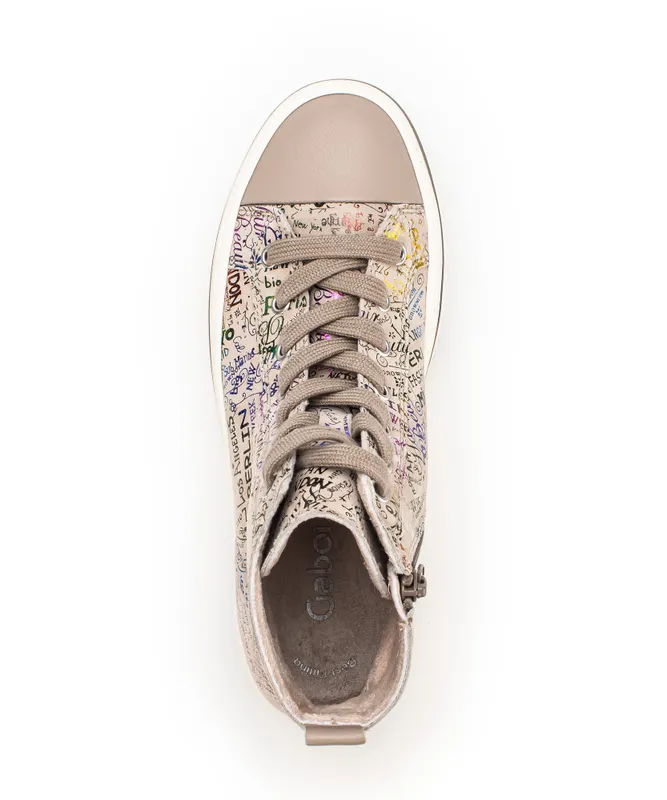 Gabor Hoge sneakers Beige (23.160.32)