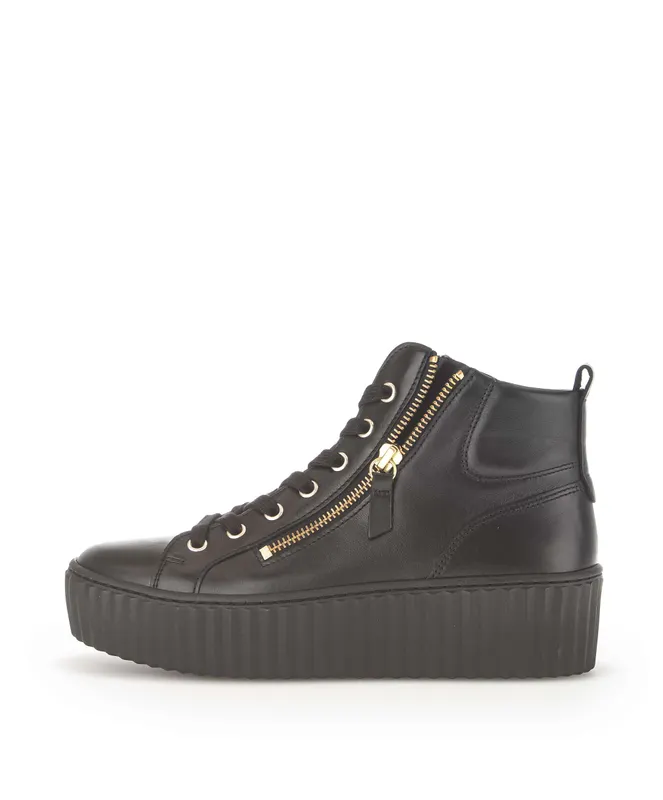Gabor Hoge sneakers Zwart (23.210.37)