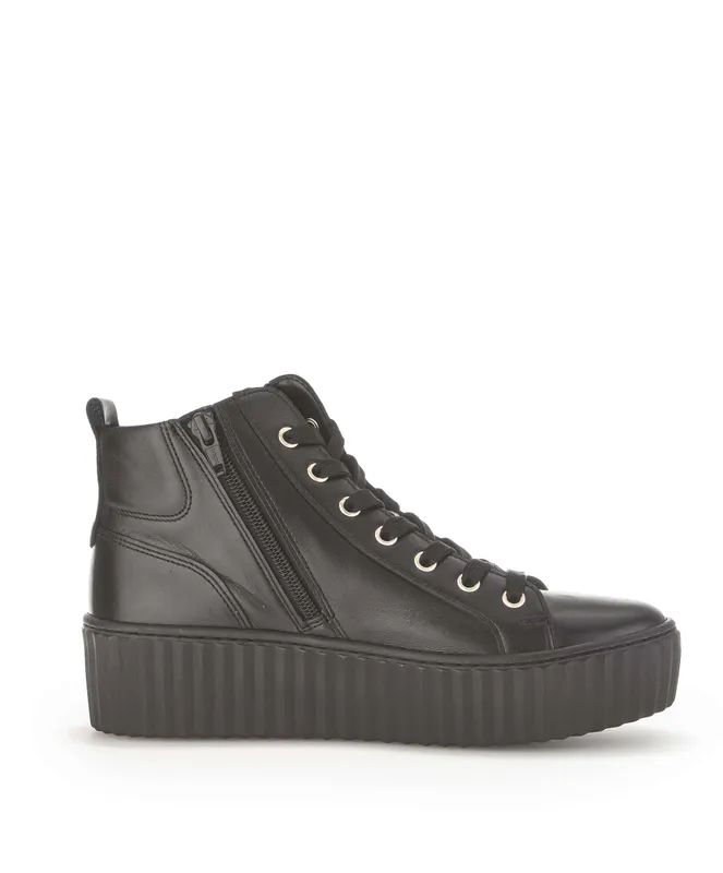 Gabor Hoge sneakers Zwart (23.210.37)