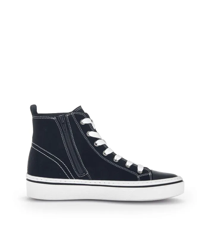 Gabor Hoge sneakers Zwart (33.660.17)