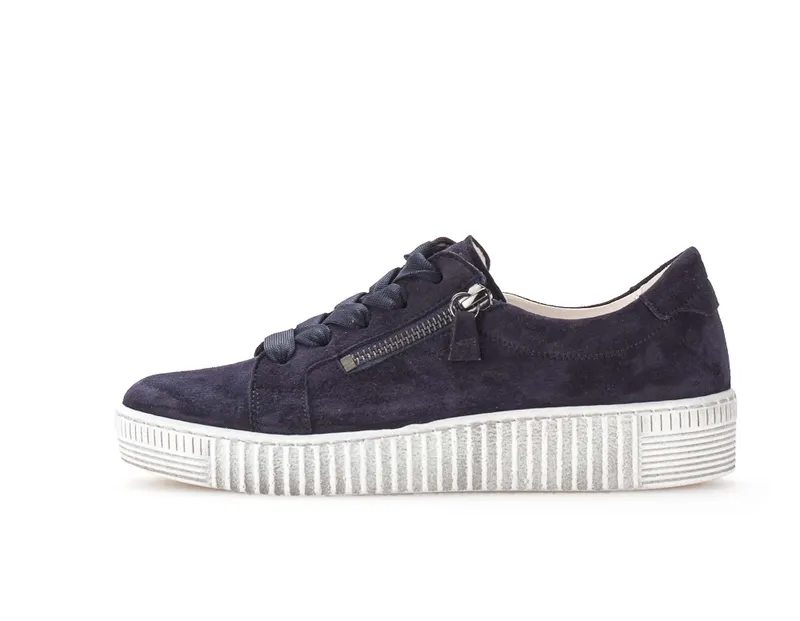 Gabor Lage sneakers Blauw (33.334.16)
