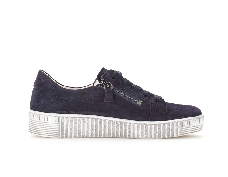Gabor Lage sneakers Blauw (33.334.16)