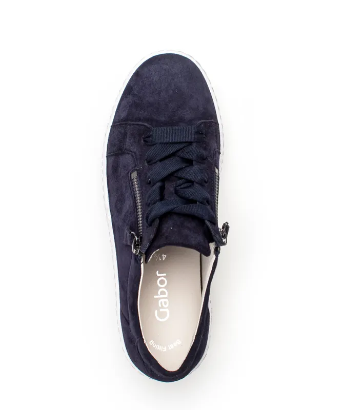 Gabor Lage sneakers Blauw (33.334.16)