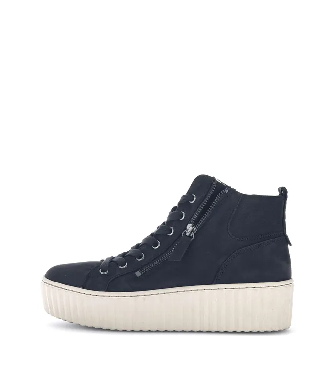 Gabor Hoge sneakers Blauw (33.710.16)