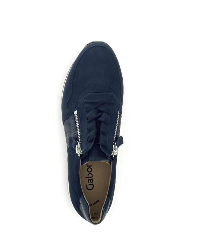 Gabor Lage sneakers Blauw (33.420.16)