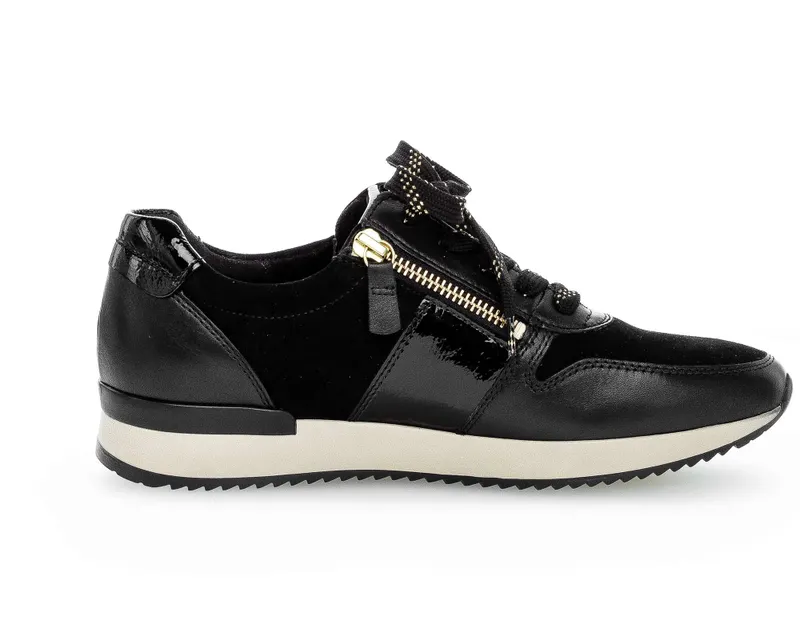 Gabor Lage sneakers Zwart (33.420.47)