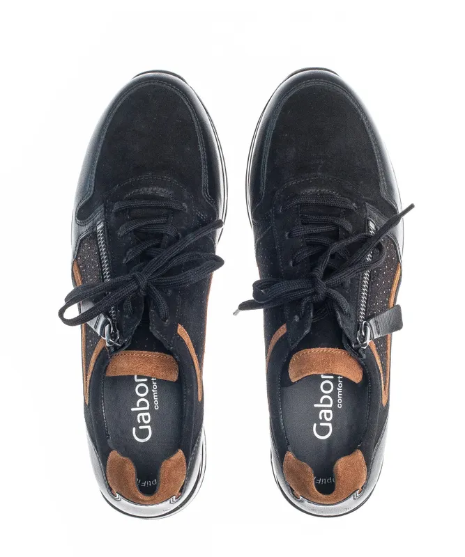 Gabor Lage sneakers Zwart (96.526.67)