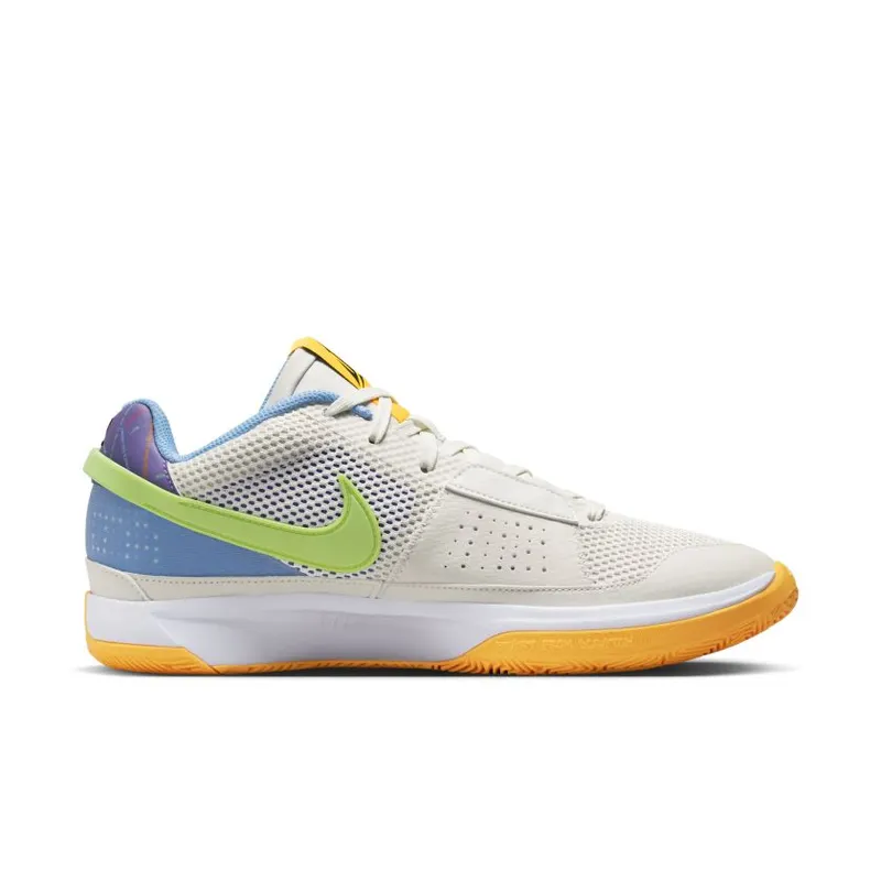 Nike Ja 1 ‘Trivia’ Phantom / Action Green-Action Grape-White-Laser Orange-University Blue (DR8785-001)