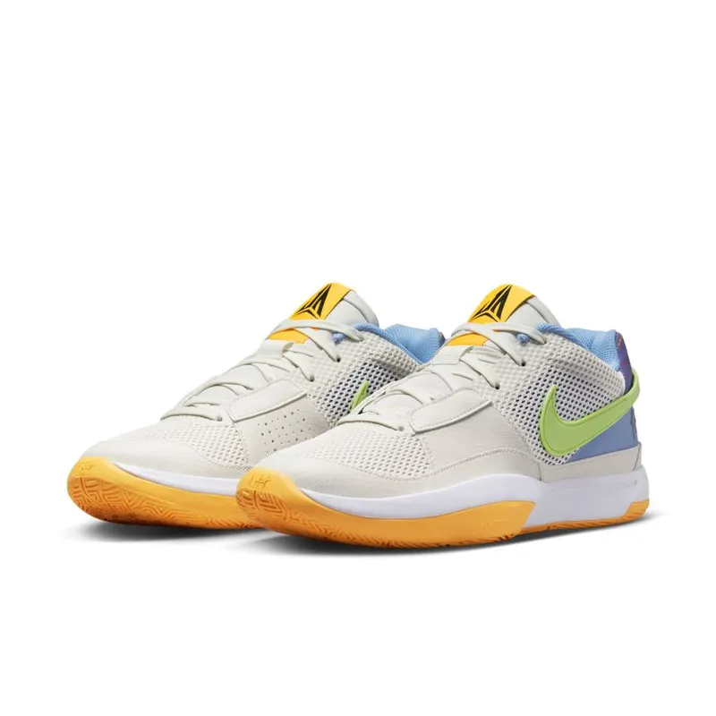 Nike Ja 1 ‘Trivia’ Phantom / Action Green-Action Grape-White-Laser Orange-University Blue (DR8785-001)
