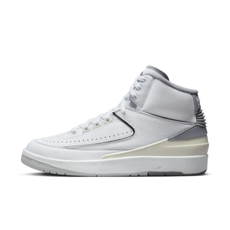 Air Jordan 2 ‘Cement Grey’ White / Cement Grey-Sail-Black (DR8884-100)