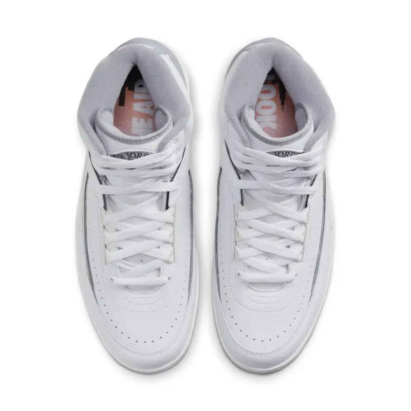 Air Jordan 2 ‘Cement Grey’ White / Cement Grey-Sail-Black (DR8884-100)