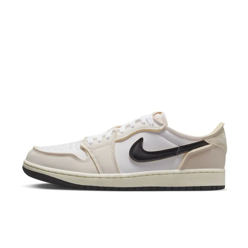Air Jordan 1 Low OG ‘Coconut Milk’ White / Coconut Milk-Black (DV0982-100)