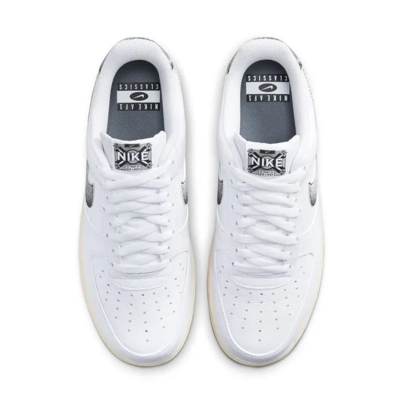 Nike Air Force 1 Low ‘50 Years of Hip-Hop’ White / Smoke Grey-Beach-White (DV7183-100)