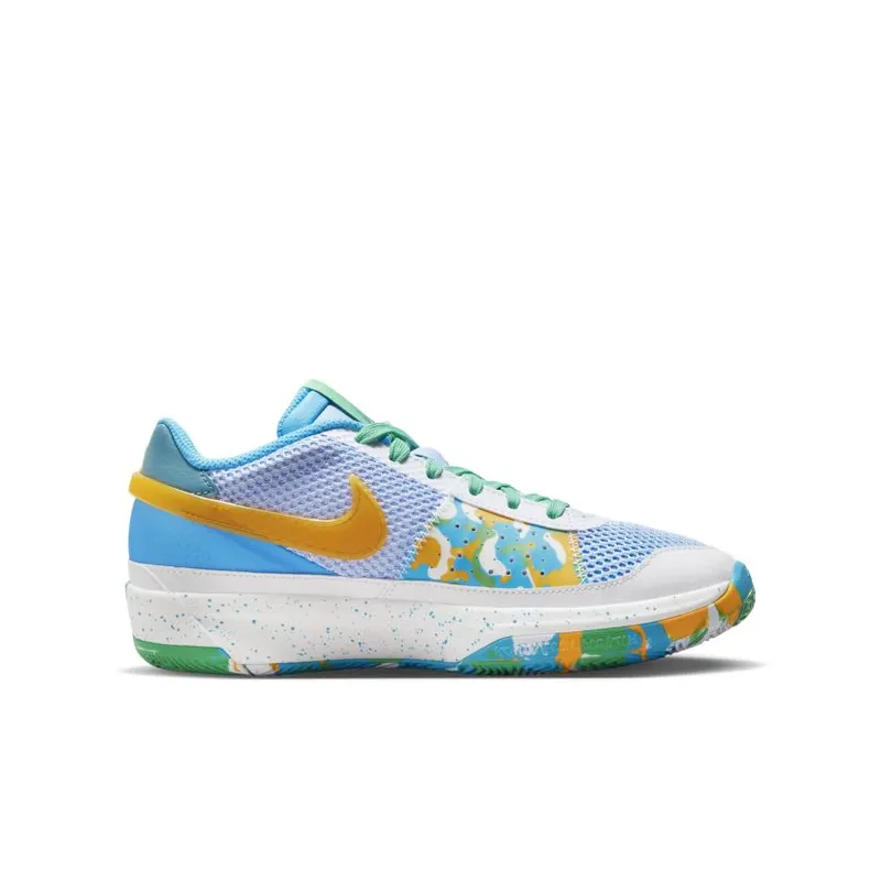 Nike Ja 1 GS ‘Sundial’ White / Sundial-Cobalt Bliss (DX2294-100)