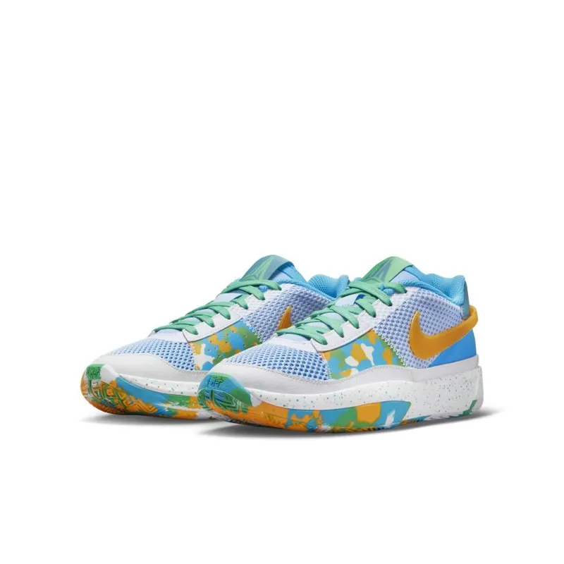 Nike Ja 1 GS ‘Sundial’ White / Sundial-Cobalt Bliss (DX2294-100)