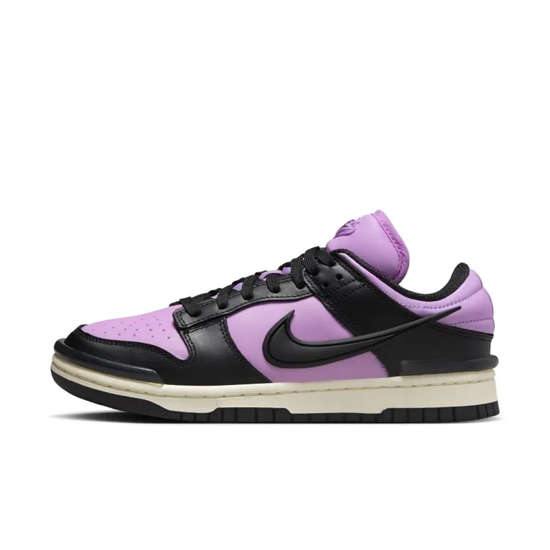 Nike Dunk Low Twist ‘Rush Fuchsia’ Rush Fuchsia / Black-Coconut Milk (DZ2794-500)