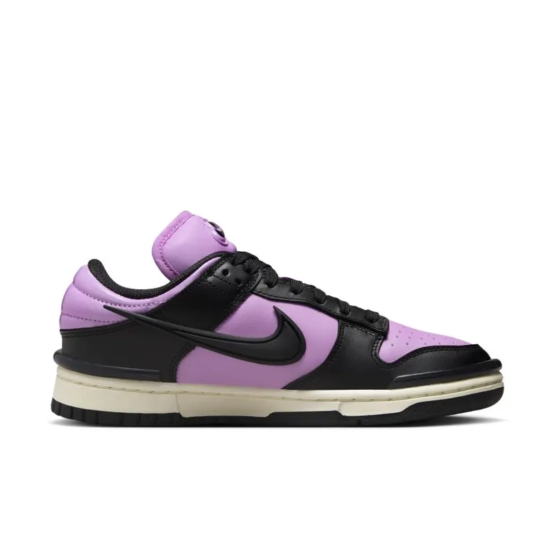 Nike Dunk Low Twist ‘Rush Fuchsia’ Rush Fuchsia / Black-Coconut Milk (DZ2794-500)
