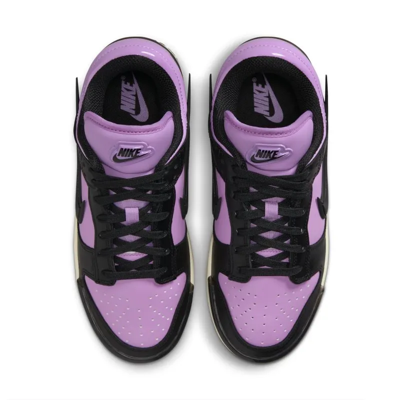 Nike Dunk Low Twist ‘Rush Fuchsia’ Rush Fuchsia / Black-Coconut Milk (DZ2794-500)