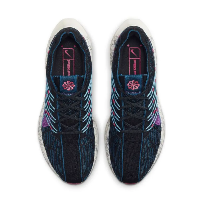 Nike Pegasus Turbo Next Nature ‘Peg Future’ Black / Green Abyss-Hyper Pink-Fuchsia Dream (FB7183-001)