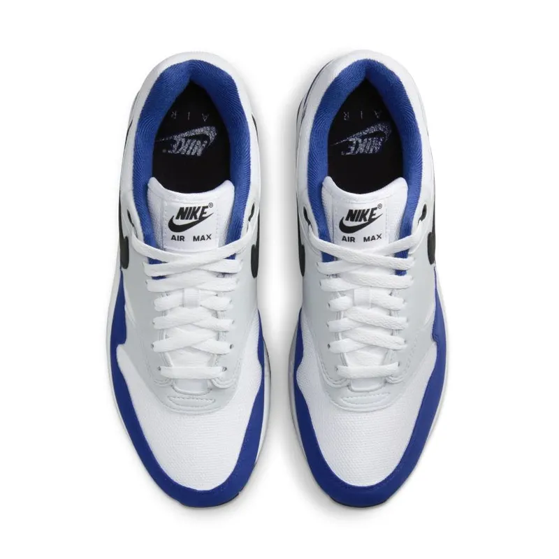 Nike Air Max 1 ‘Deep Royal Blue’ White / Black-Deep Royal Blue (FD9082-100)