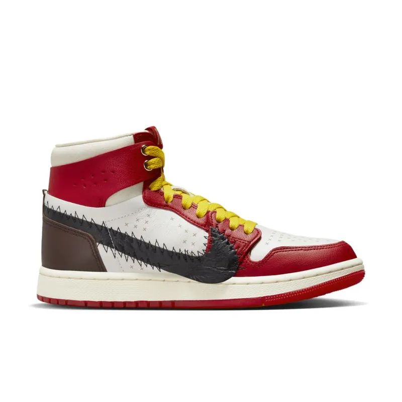 Teyana Taylor x Air Jordan 1 Zoom CMFT 2 ‘A Rose From Harlem’ Gym Red / Black-Summit White-Earth-Coconut Milk (FJ0604-601)