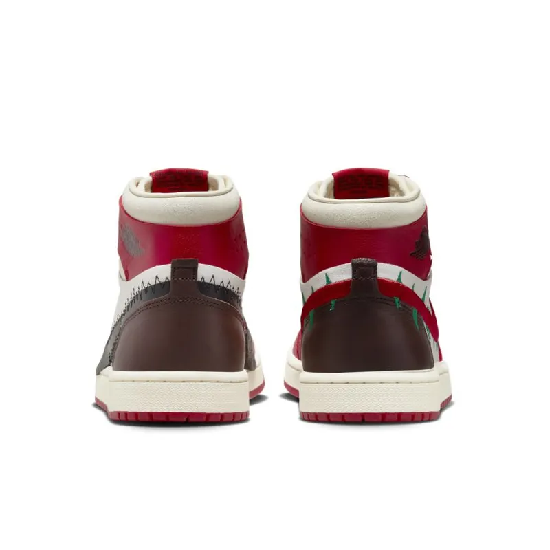 Teyana Taylor x Air Jordan 1 Zoom CMFT 2 ‘A Rose From Harlem’ Gym Red / Black-Summit White-Earth-Coconut Milk (FJ0604-601)