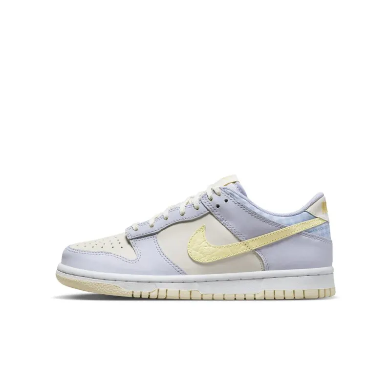 Nike Dunk Low GS ‘Easter’ Oxygen Purple / Citron Tint (FJ4641-536)