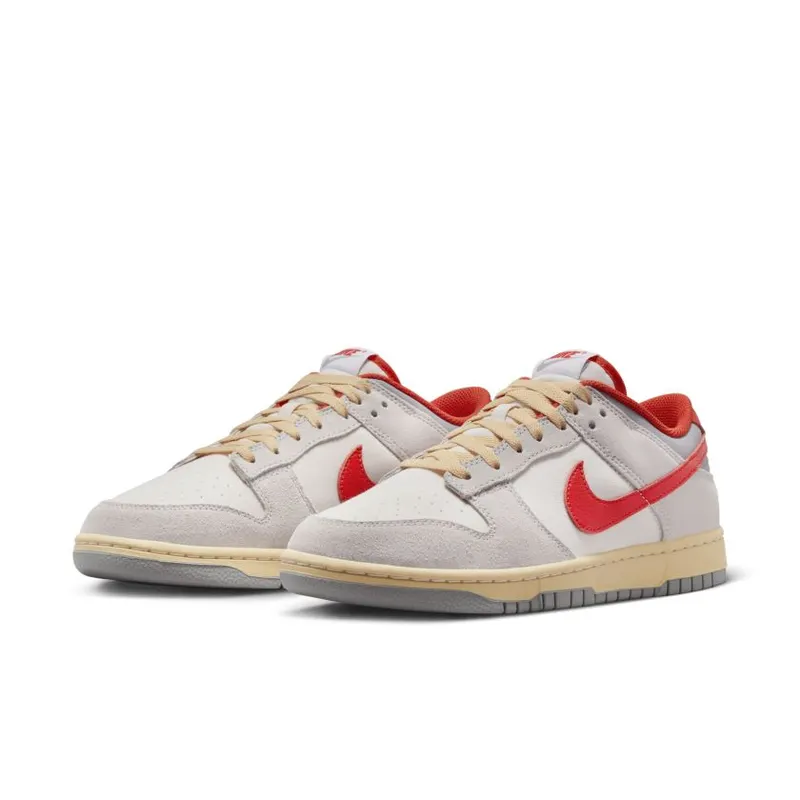 Nike Dunk Low ‘Athletic Department’ Sail / Picante Red-Photon Dust-Light Smoke Grey-Pale Vanilla-White (FJ5429-133)